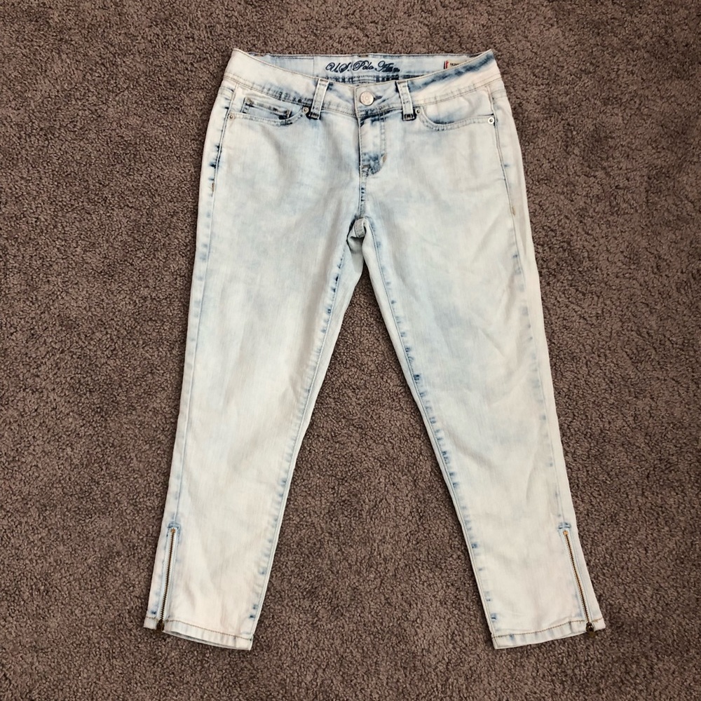 U.S. Polo Assn. Skinny Capri Jeans Womens 5/6